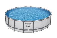 Bestway 561FM BW Каркасный бассейн Steel Pro Max 610x132см, 33240 л, фил.-нас. 9463 л\ч, лестн, тент