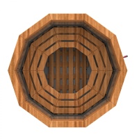 Банный чан 10 граней на подставке