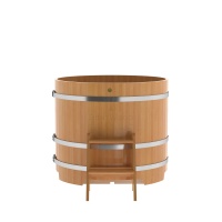 Купель круглая из лиственницы d=1,17