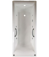 Ванна Castalia Prime 170x75 (с ручками) с гидромассажем