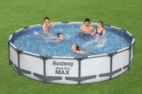 Bestway 56595 BW Каркасный бассейн Steel Pro Max 427х84см, 10220л, фил.-насос 2006л/ч