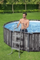 Bestway 5614X BW Каркасный бассейн Steel Pro Max 366х100см, 9150л, фил.-насос 2006л/ч, лестница