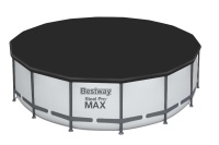 Bestway 5612Z BW Каркасный бассейн Steel Pro Max 488х122см, 19480л, фил.-насос 5678л/ч, лестница, тент