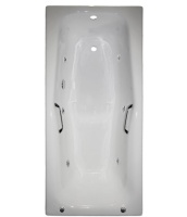 Ванна Aqualux SW-012 (Artex Prestige) 180x80 с гидромассажем