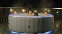 MSpa LR042U-GL СПА-бассейн 180х70см "Glow" 700л, круглый, аэромассаж, Led-подсветка