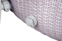 Bestway 60003 BW СПА-бассейн 132/180х66см "Cancun AirJet" 669л, круглый, аэромассаж