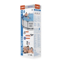 Bestway 56260 BW Каркасный бассейн Steel Pro Max 366х100см, 9150л, фил.-насос 2006л/ч