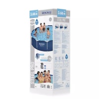 Bestway 56681 BW Каркасный бассейн Steel Pro 366х76см, 6473л, фил.-насос 1249л/ч
