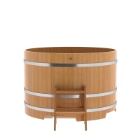 Купель круглая из лиственницы d=1,50