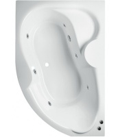 Ванна Vayer Azalia 150x105 (Левая) с гидромассажем