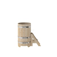 Купель овальная из кедра 0,95х1,60