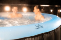 MSpa LR062U-GL СПА-бассейн 204х70см "Glow" 930л, круглый, аэромассаж, Led-подсветка