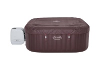 Bestway 60033 BW СПА-бассейн 151х151/201х201х80см "Maldives HydroJet Pro" 1050л, квадратный, с гидро-аэромассажем