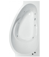 Ванна Эстет Грация 170x94 с гидромассажем (Правая)