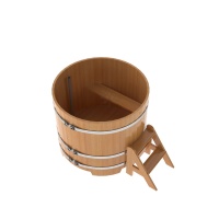 Купель круглая из лиственницы d=1,17
