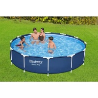 Bestway 56681 BW Каркасный бассейн Steel Pro 366х76см, 6473л, фил.-насос 1249л/ч