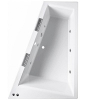 Ванна Riho Doppio 180х130 с гидромассажем (Правая, встраиваемая)